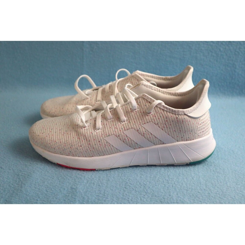 Adidas Women's Questar X BYD B96485 White Pale Running Shoes Sneakers Sz 9.5